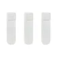 [3 Pack, Lace Trim Stack]3 Pack White