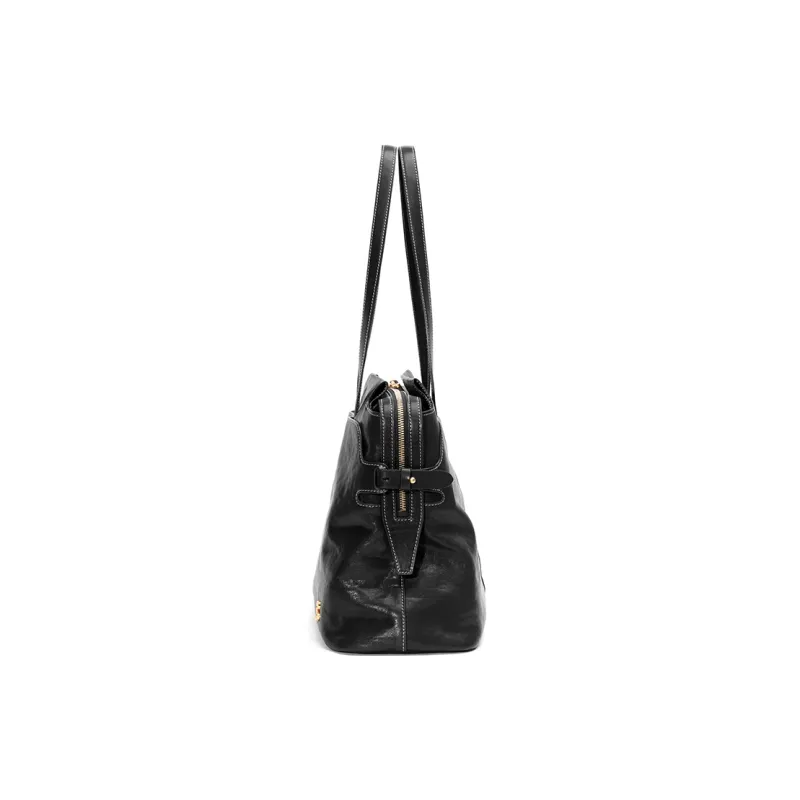 FIEDLE&SISSI Vegetable Tanned Cow Leather Wild Collection Carry on Shoulder Bag Regular Women's Multicolor-11