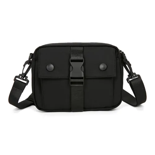 Tong Tong Rabbit Nylon Crossbody Bag Unisex Black/White/Khaki