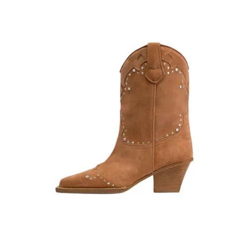 Paris Texas Janice Ankle Boots 6cm Women's Brown