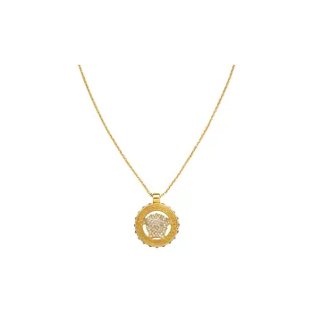 VERSACE Medusa Embellished Necklace
