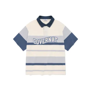 COVERNAT SS24 Polo Shirt Men's Light Blue