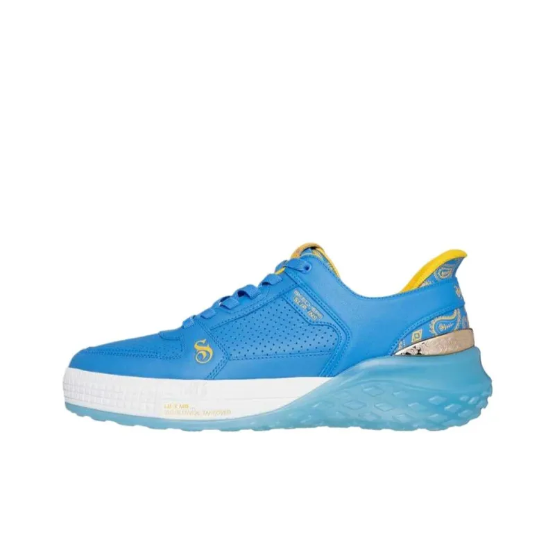 SNOOP DOGG x Skechers Snoop Sizzle Toke Low Top Casual Shoes Men's Blue-0