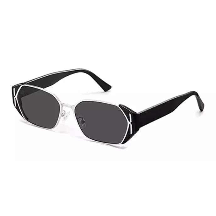 Morakot Plate And Metal Irregular Shape Sunglasses Unisex-4