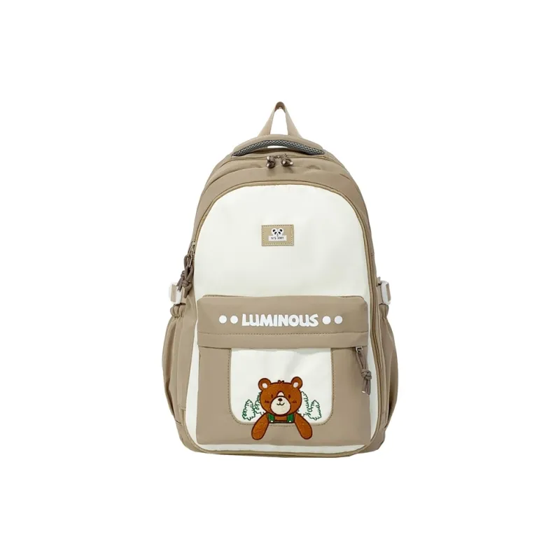 Yalu Composite Cloth Backpack Unisex Multiple Colors-10