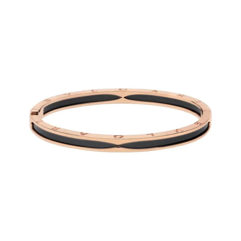 BVLGARI 18K Rose Gold Bangles Unisex Rose Gold-1