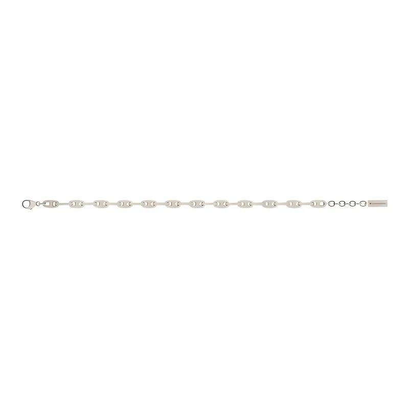 SAINT LAURENT Brass Bracelets Men's Silver-1