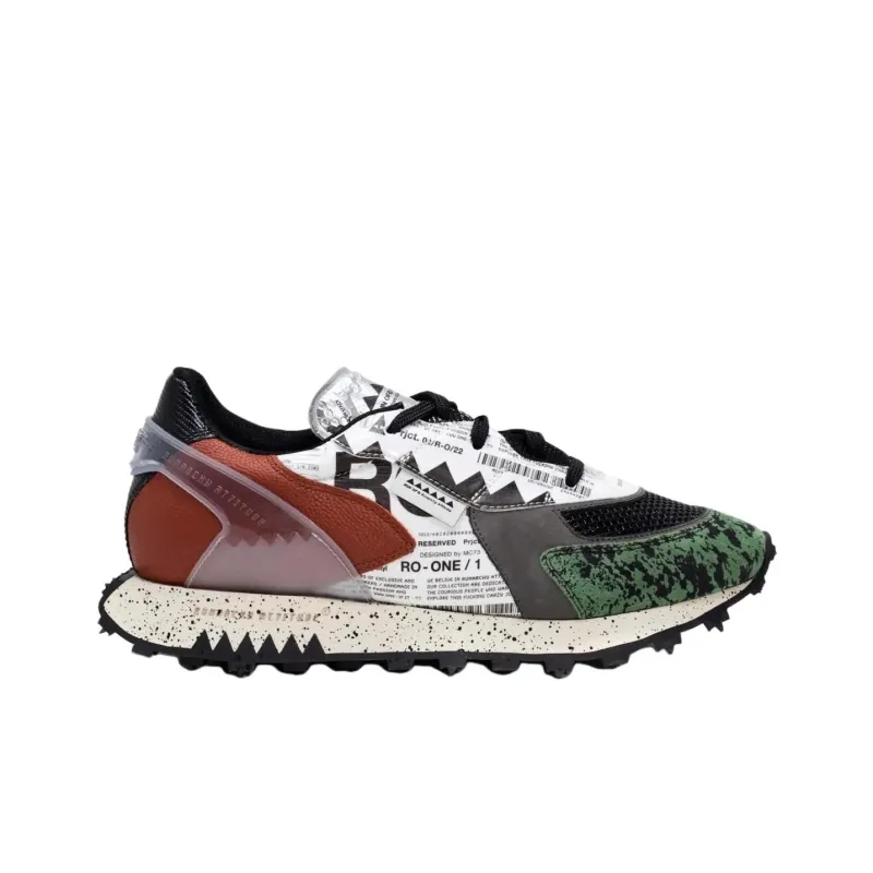 RUN OF Ro1 Low Top Casual Shoes Men's Multicolor-1