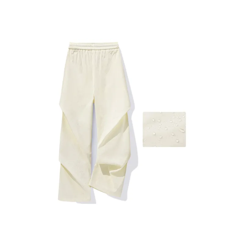 SOIE Cargo Pants Unisex Pink [Summer Cool Ice Silk Material]-25