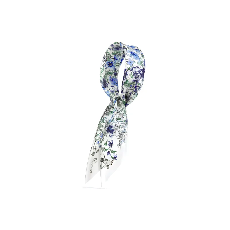 DIOR Silk Scarves Women's Ivory-2