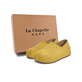 La Chapelle Casual Single Shoes Women's Lemon