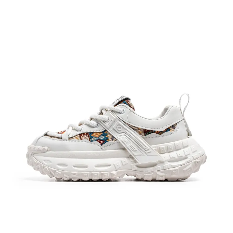 SOURCE Cushioning, Slip Resistant, And Abrasion Resistant Low Top Chunky Sneakers Men's-5