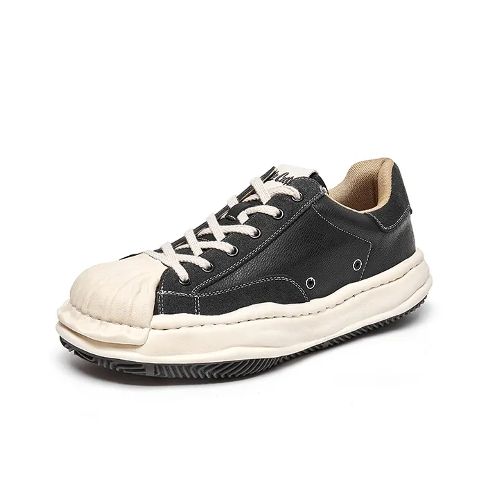 Lee Cooper Anti Slip And Wear Resistant Height Increasing Low Top Skateboard Shoes Men's-1