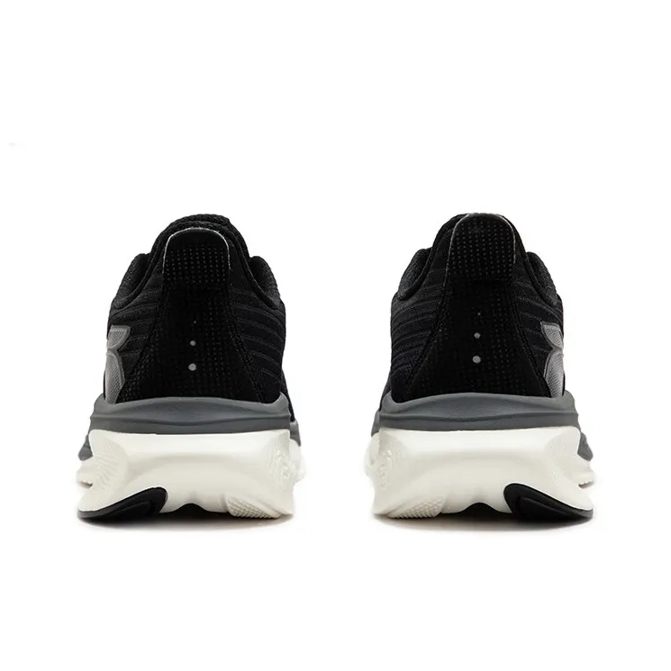 361° Magic Carpet Slip Resistant And Breathable Low Top Casual City Commute Running Shoes Men's Black-3