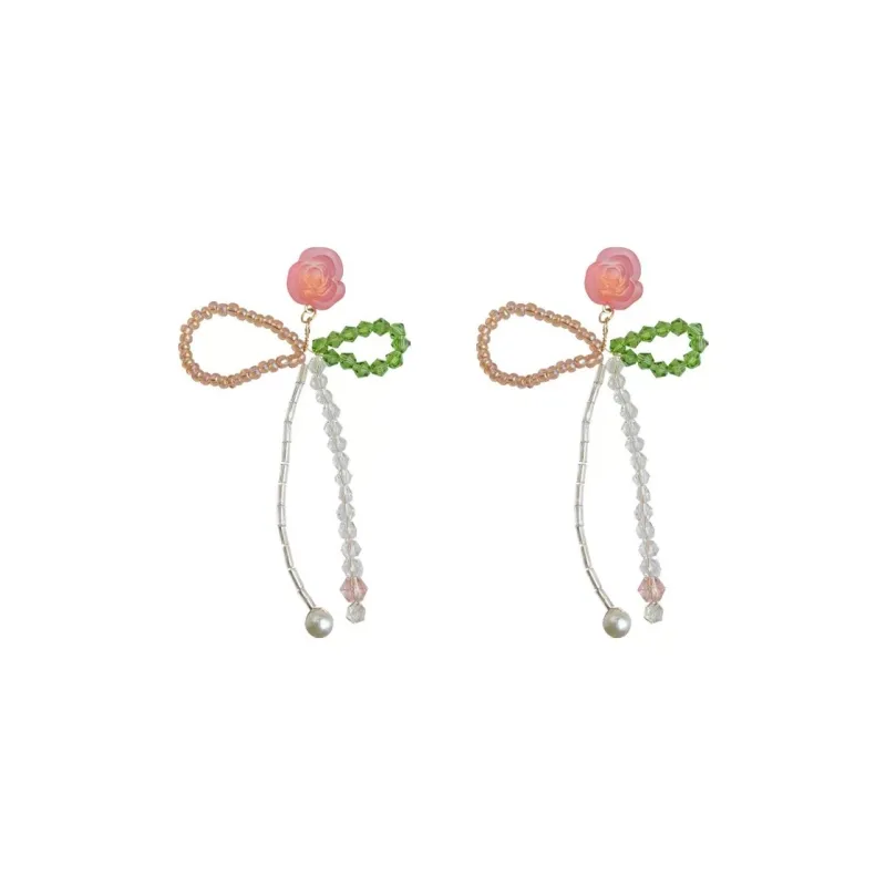 LIANGCAI Alloy Earrings Women's-0
