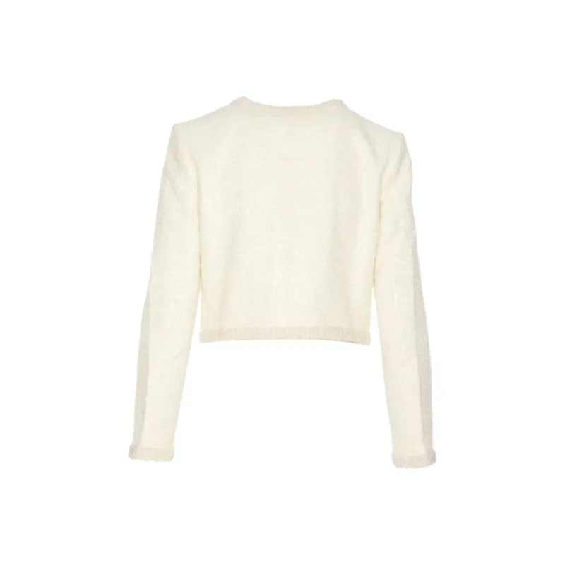 Self portrait Jackets & Coats Women's Cream-1