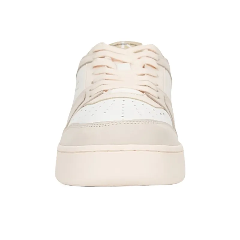 CKJ CALVIN KLEIN JEANS Low Top Skateboard Shoes Men's Light Khaki/Vintage White-2