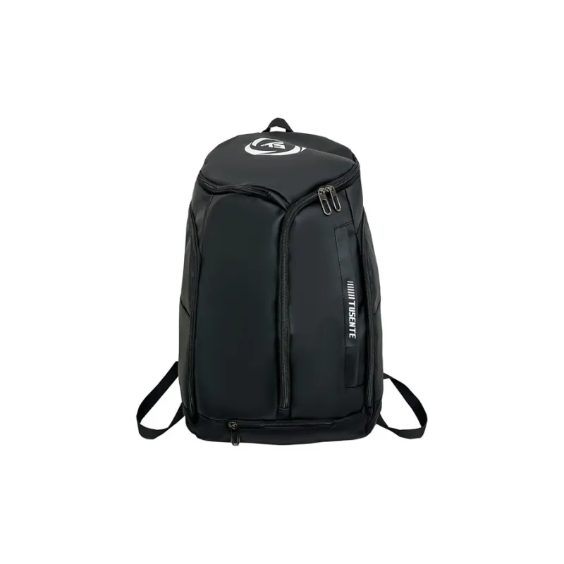 Yalu Nylon Backpack Unisex White/Dark Gray/Black-14