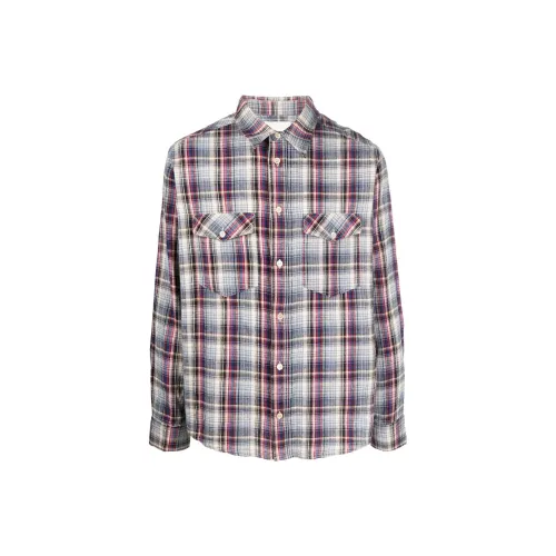 ISABEL MARANT Checked Long Sleeved Shirt