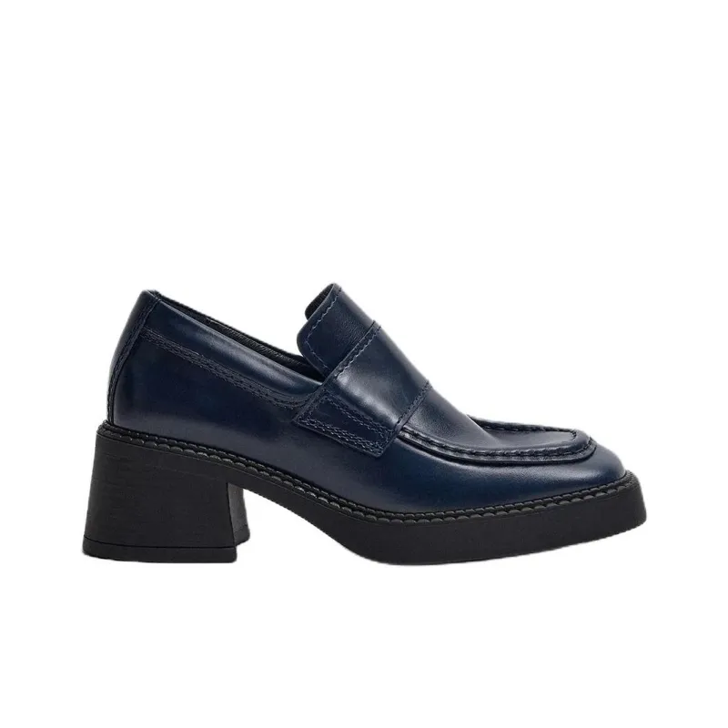 MIISTA Loafers 6.5cm Women's Dark Blue-1