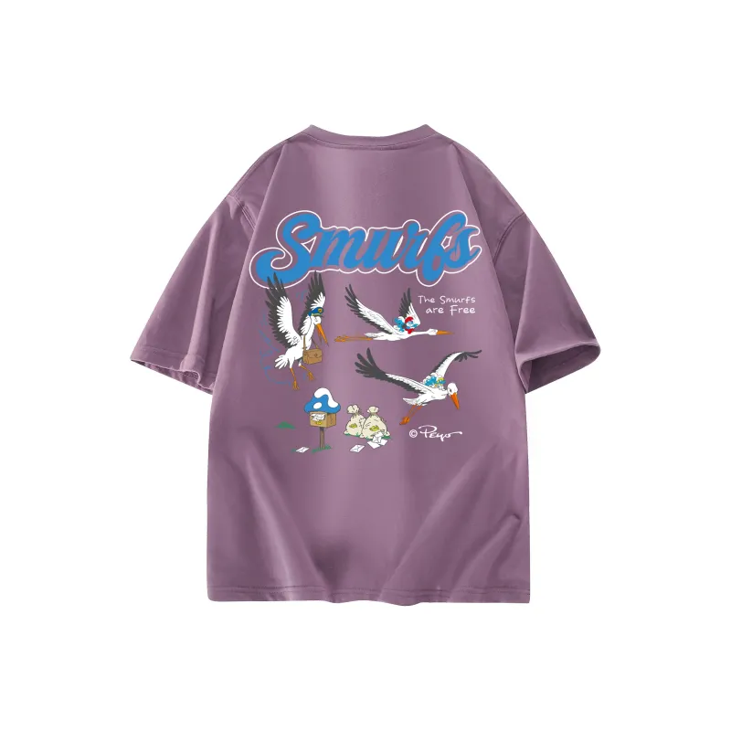 The Smurfs T Shirts Unisex-18