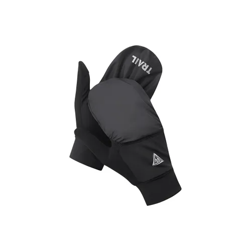 KOLON SPORT Polyester, Polyurethane, Nylon Gloves Unisex Red
