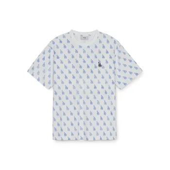 MLB MONOGRAM Collection Los Angeles Dodgers SS25 T Shirt Unisex Dark Blue