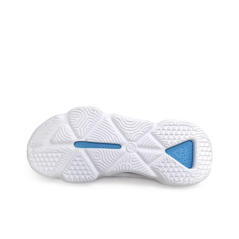 PEAK Pole Hole Shoes Clogs Men's White Pink Blue-5