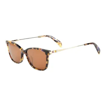 TAOSIXIONG Square Sunglasses Women's Tortoiseshell