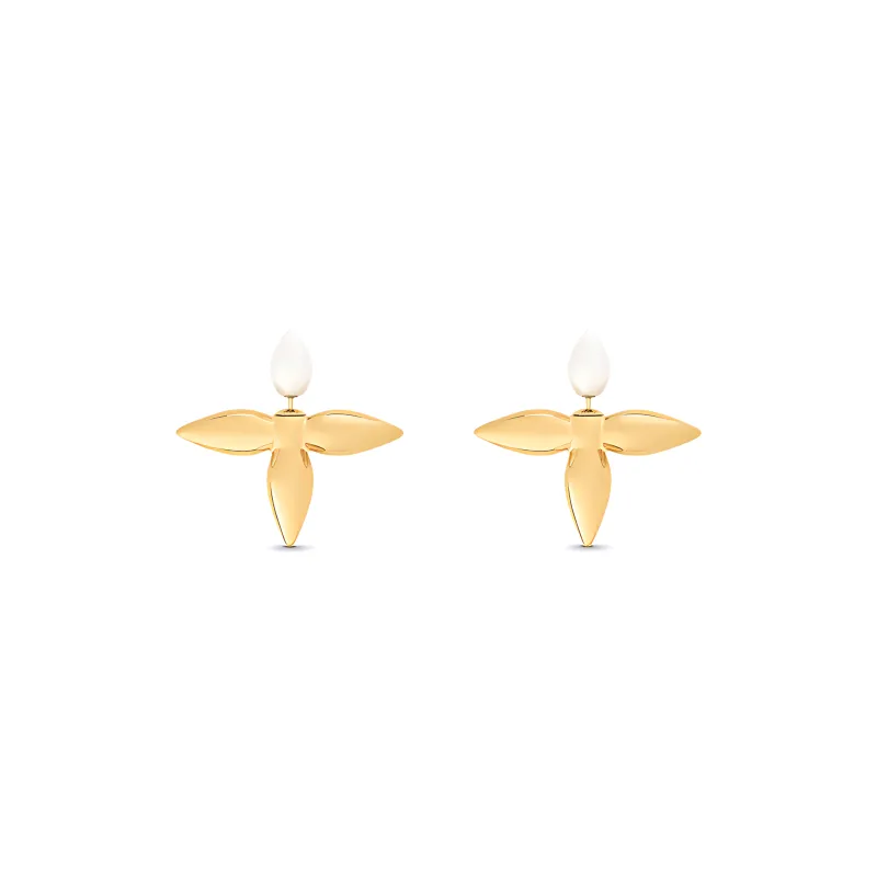 LOUIS VUITTON Louisette Macro Earrings-1