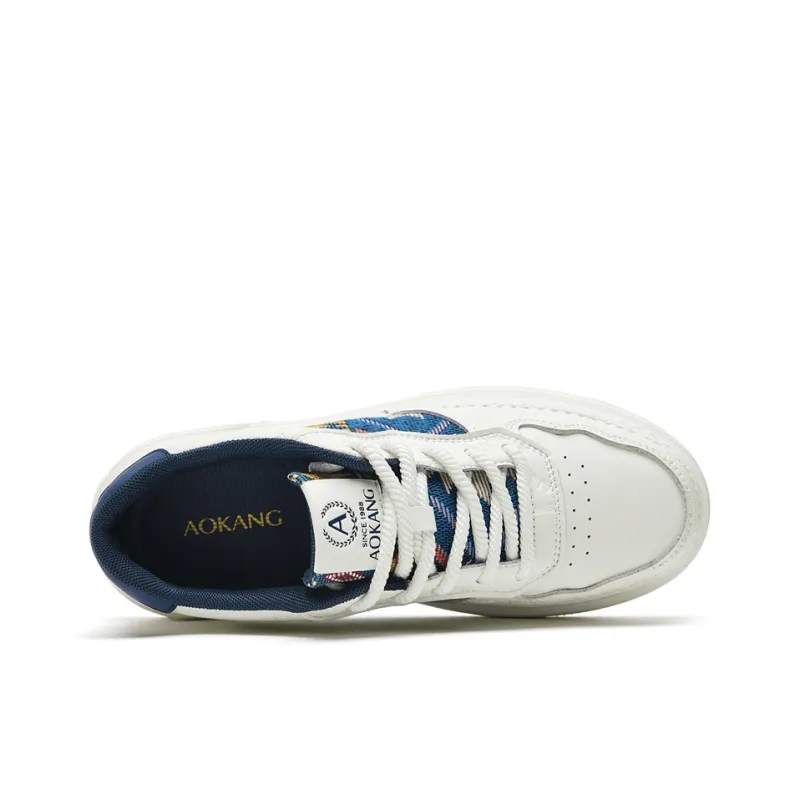 AOKANG Air Force One Series Cushioning Slip Resistant Low Top Skateboard Shoes Men's-18