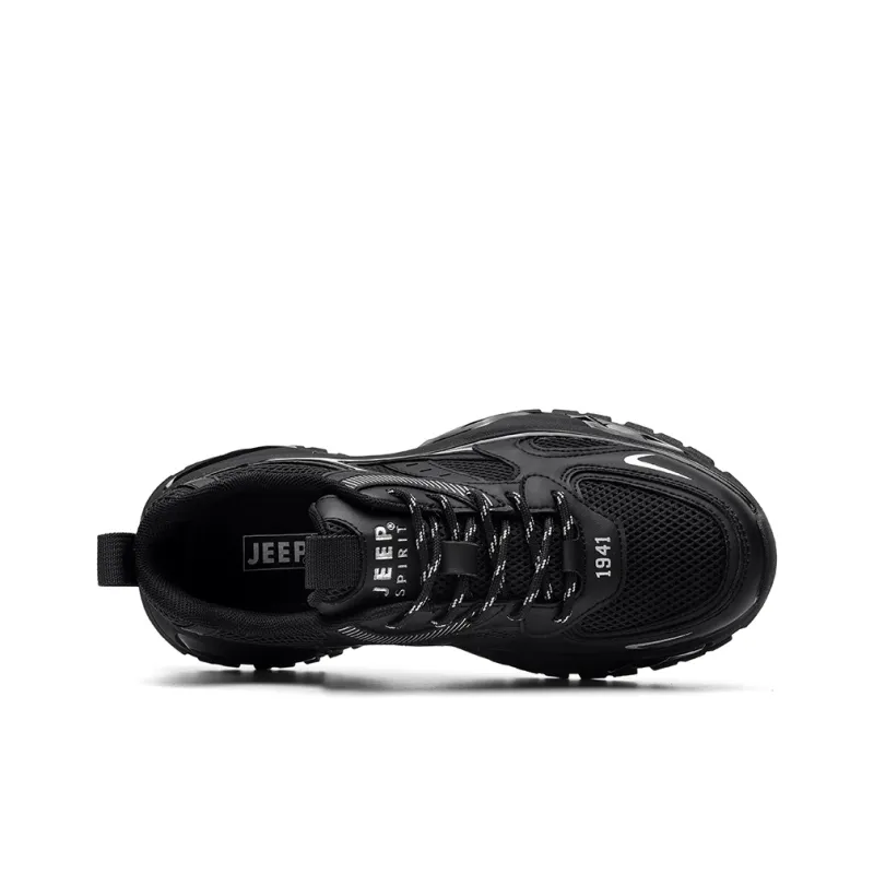 JEEP SPIRIT Slip Resistant, Abrasion Resistant, Breathable, Height Increasing Low Top Chunky Sneakers Men's-10