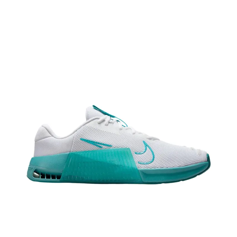 Nike Metcon 9 Shock Absorbers With Slip Resistant Features Low Top Casual Running Shoes Men's White Blue-1