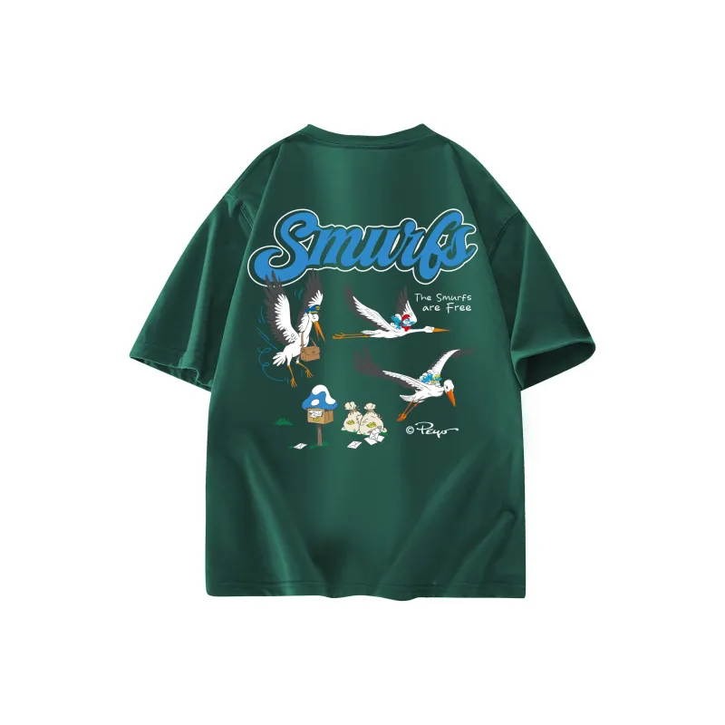 The Smurfs T Shirts Unisex-12
