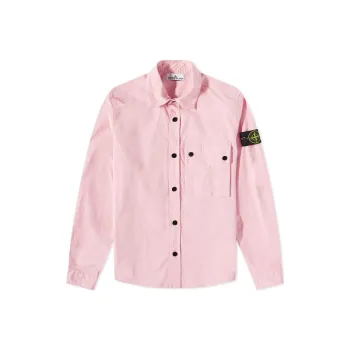 STONE ISLAND Shirts Men Pink