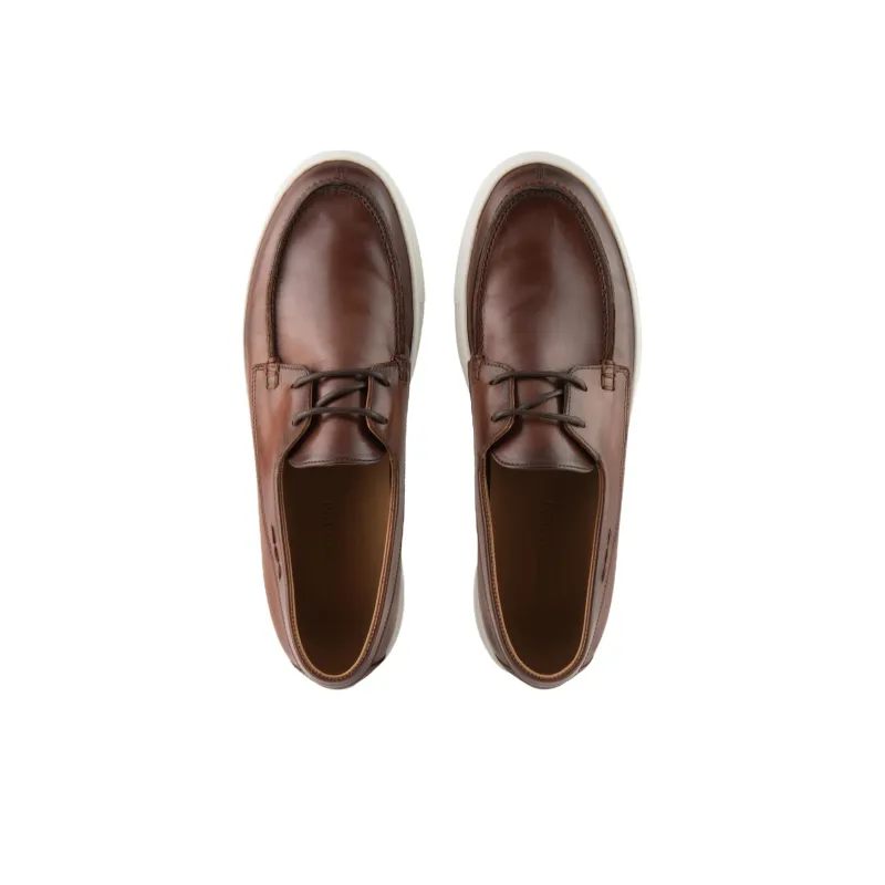 EMPORIO ARMANI Dappled Casual Shoes Men's Brown-3