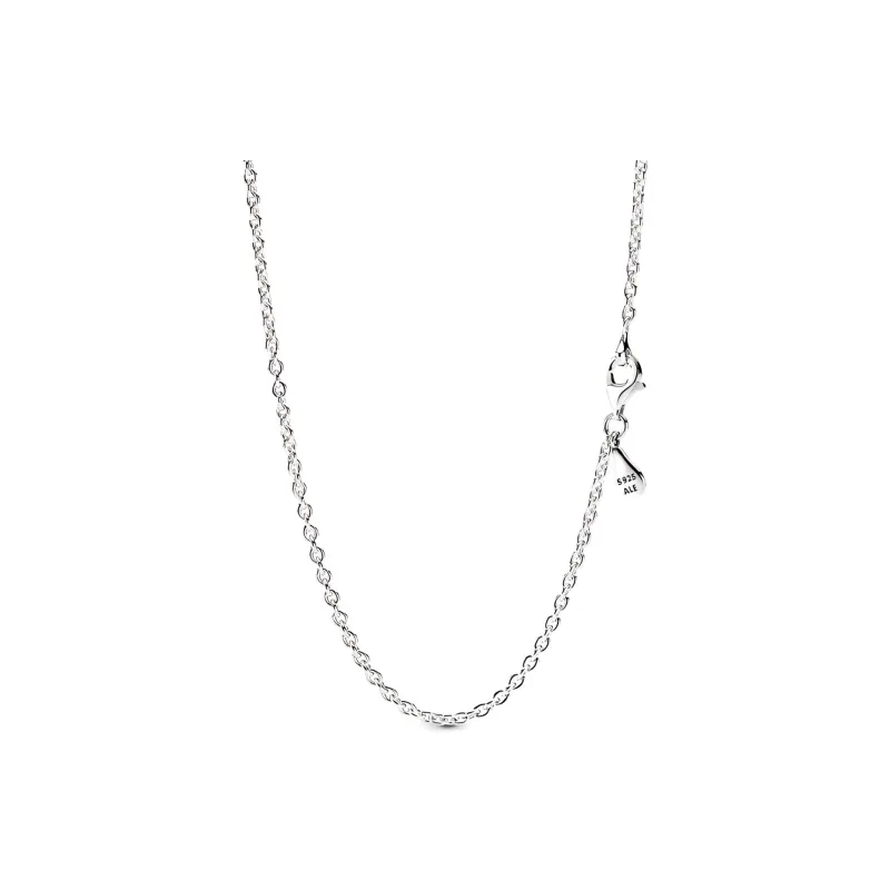 Pandora 925 Sterling Silver Collarbone Chain Women's Silver-1