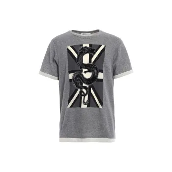 BALMAIN T Shirts Men Gray