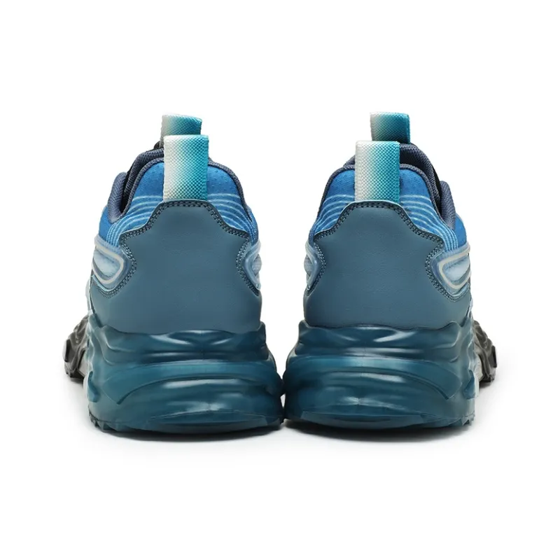 JEANSWEST Cushioning Rebound Impact Resistant Lightweight Breathable Low Top Running Shoes Men's-3