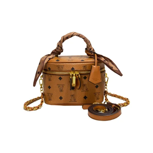 BLAKE FLEETO PU Shoulder Bag, Handbag Women's Brown/Pink