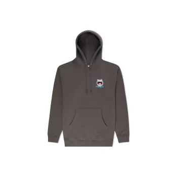 RIPNDIP Feline Fine Hoodie Sweatshirt Men's Charcoal Gray