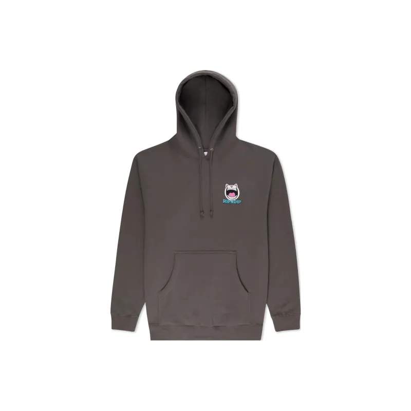 RIPNDIP Feline Fine Hoodie Sweatshirt Men's Charcoal Gray-0
