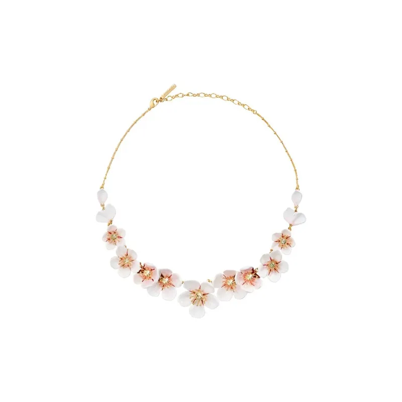 LES NEREIDES Gold Plated Necklaces Women's White-0