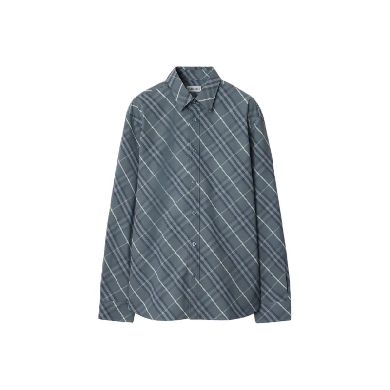 Burberry Checkered Cotton Shirt-0