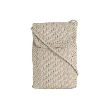 Dragon Diffusion Buffalo Leather Cell Phone Pouch Women's Pearl