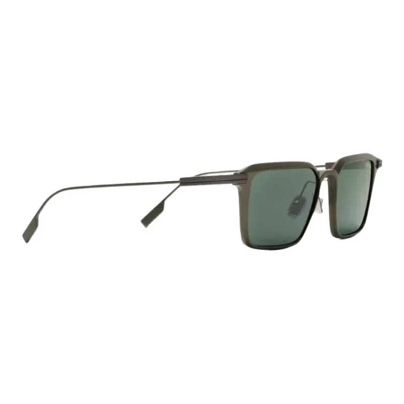 Ermenegildo Zegna Rectangular Frame Sunglasses-2