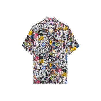 COTON DOUX Shirts Men Graffiti