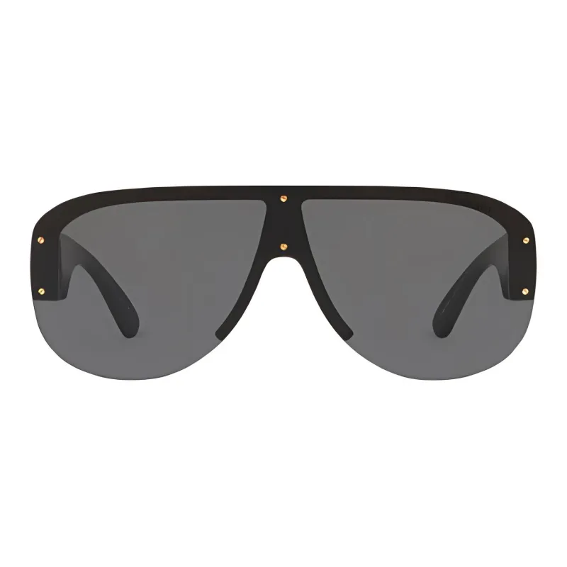 VERSACE Polyamide Aviator Sunglasses Unisex Black-1