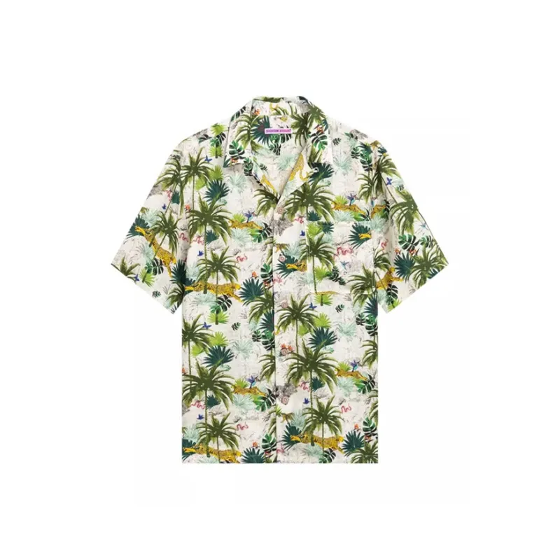 COTON DOUX Shirts Men Green-0