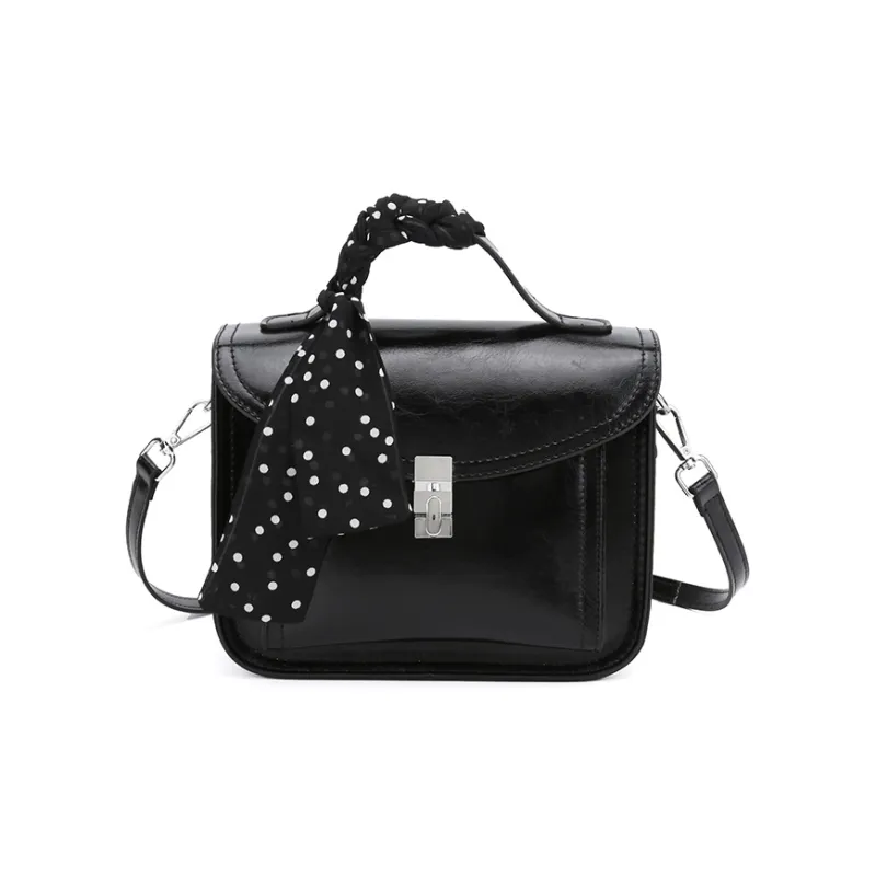 XIANGSU PU One Shoulder Handbags Women's White/Pink/Black/Silver-12